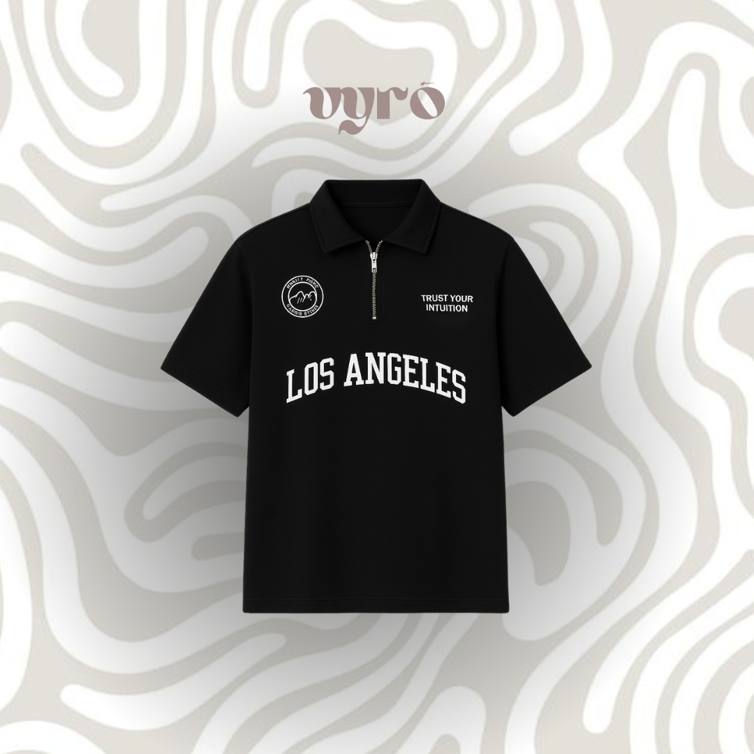 Zip-Polo tee