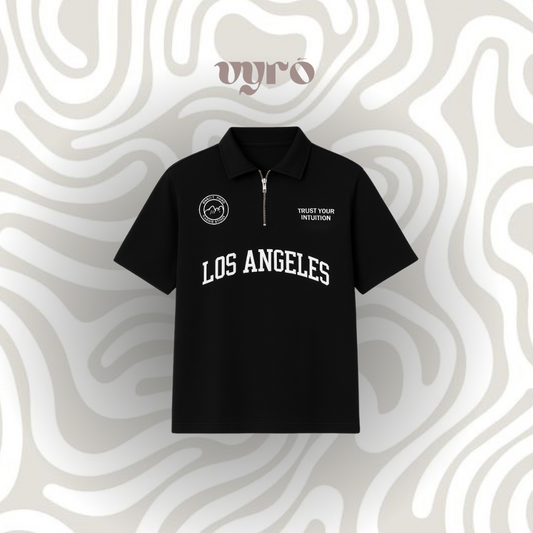 Zip-Polo tee
