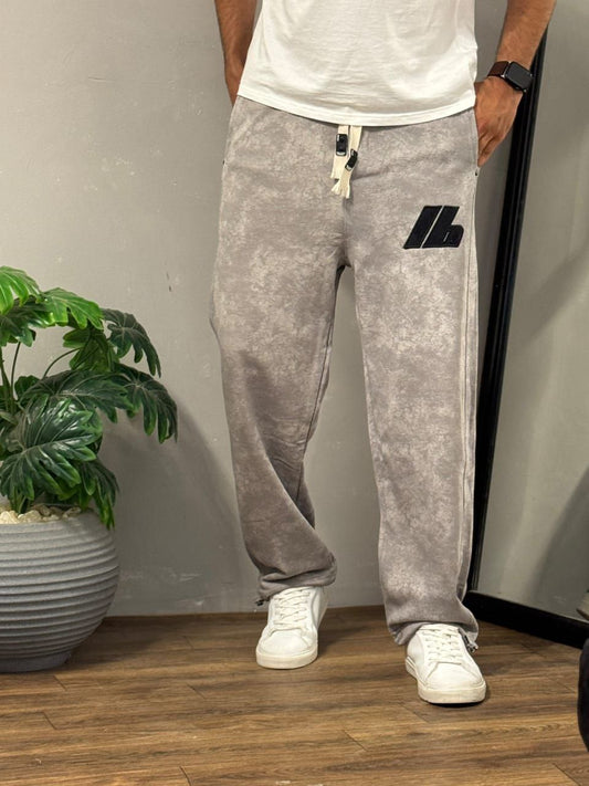 Wide-Leg Sweatpants